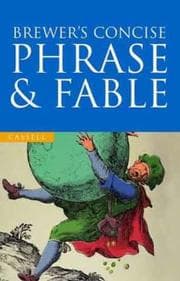 Tapa de Brewer's Concise Dictionary of Phrase and Fable