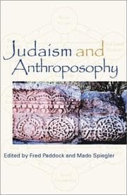 Tapa de Judaism and anthroposophy