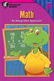 Tapa de Math Homework Booklet, Grade 3