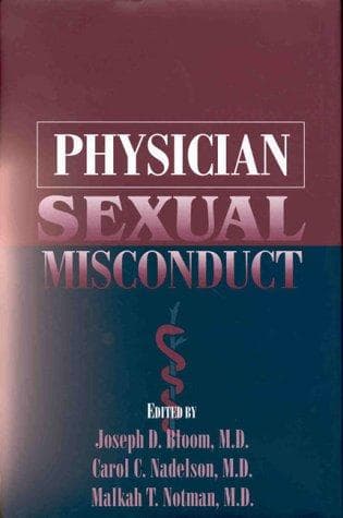 Tapa de Physician sexual misconduct