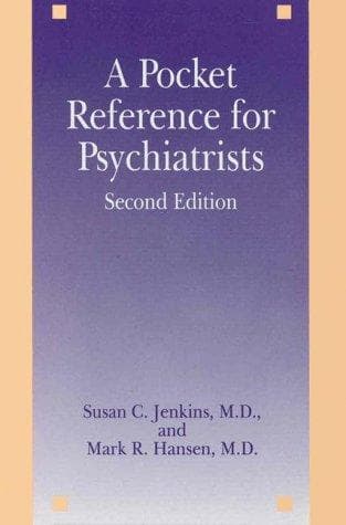 Tapa de A pocket reference for psychiatrists