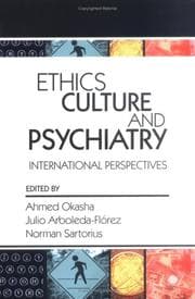 Tapa de Ethics, culture, and psychiatry