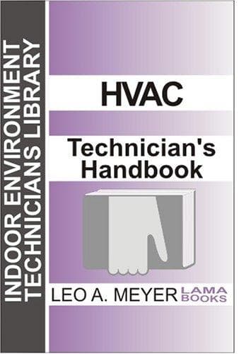 Tapa de HVAC Technician's Handbook (Indoor Environment Technicians Library)