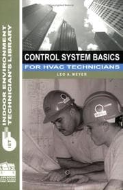 Tapa de Control System Basics for HVAC Technician's (Indoor Environment Technician's Library)