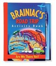 Tapa de Brainiac Road Trip Activity Book (Activity Journals)