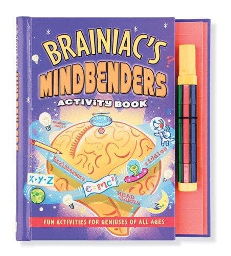 Tapa de Brainiac's mindbenders activity book