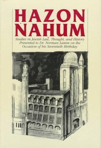 Tapa de Hazon Nahum