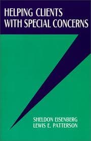 Tapa de Helping clients with special concerns