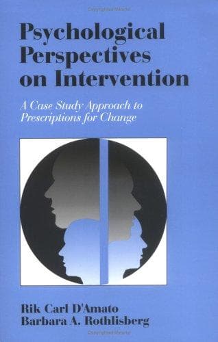 Tapa de Psychological Perspectives on Intervention