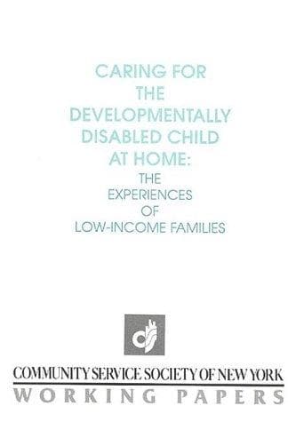 Tapa de Caring for the developmentally disabled child at home