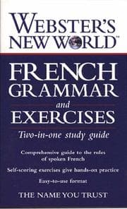 Tapa de Webster's New World French grammar and exercises
