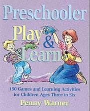 Tapa de Preschooler Play and Learn