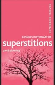 Tapa de Cassell's dictionary of superstitions