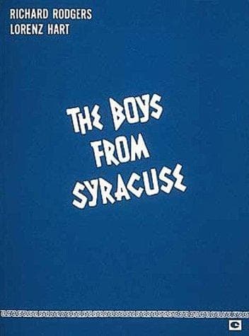 Tapa de Boys from Syracuse
