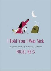 Tapa de I Told You I Was Sick