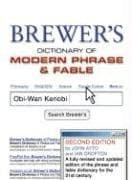 Tapa de Brewer's dictionary of modern phrase & fable