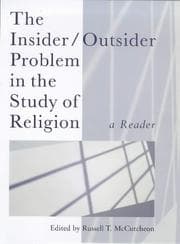Tapa de The insider/outsider problem in the study of religion