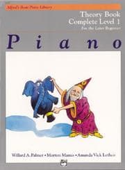 Tapa de Alfred's Basic Piano Course Theory