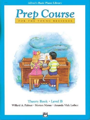 Tapa de Alfred's Basic Piano Prep Course Theory, Bk B