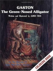 Tapa de Gaston the Green-Nosed Alligator Coloring Book
