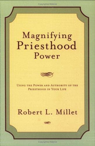 Tapa de Magnifying priesthood power