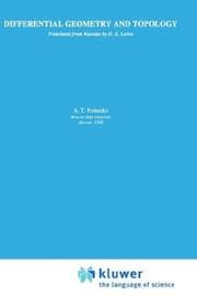 Tapa de Differential geometry and topology