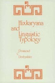 Tapa de Hixkaryana and linguistic typology