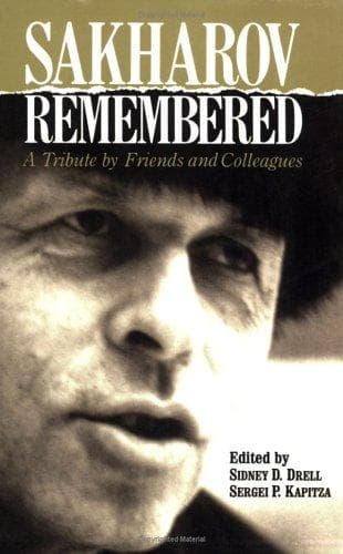 Tapa de Sakharov Remembered