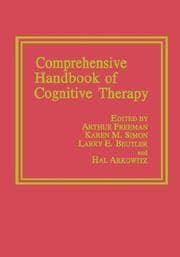Tapa de Comprehensive handbook of cognitive therapy