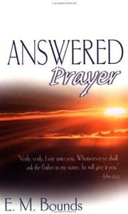 Tapa de Answered prayer
