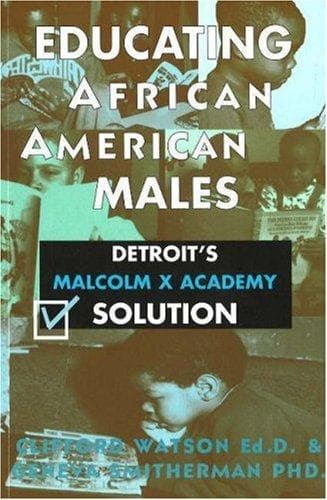 Tapa de Educating African American males