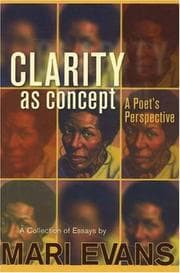 Tapa de Clarity as Concept