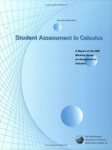 Tapa de Student assessment in calculus