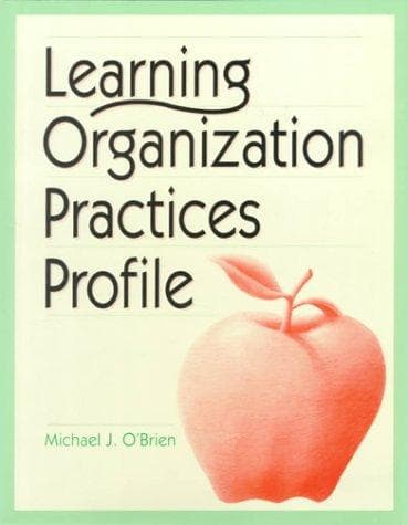 Tapa de Learning Organization Practices Profile