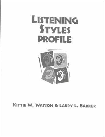 Tapa de Listening styles profile