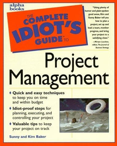 Tapa de The complete idiot's guide to project management