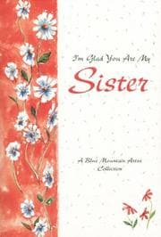 Tapa de I'm Gald You Are My Sister (Family)