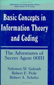 Tapa de Basic concepts in information theory and coding