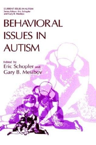 Tapa de Behavioral issues in autism