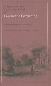 Tapa de A treatise on the theory and practice of landscape gardening