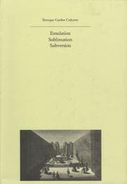 Tapa de Baroque Garden Cultures