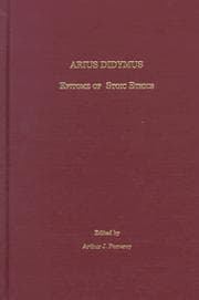 Tapa de Arius Didymus