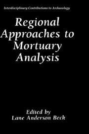 Tapa de Regional approaches to mortuary analysis