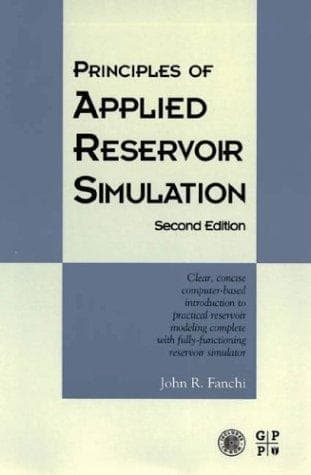 Tapa de Principles of applied reservoir simulation