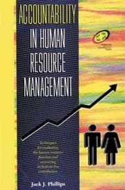 Tapa de Accountability in human resource management