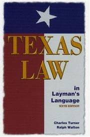 Tapa de Texas law in layman's language