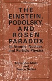 Tapa de The Einstein, Podolsky, and Rosen paradox