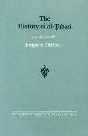 Tapa de The History of Al-Tabari, vol. XXXIV. Incipient Decline