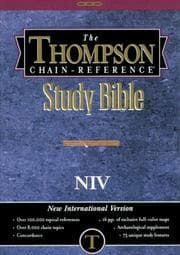 Tapa de Thompson Chain Reference Bible : New International Version