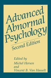 Tapa de Advanced abnormal psychology